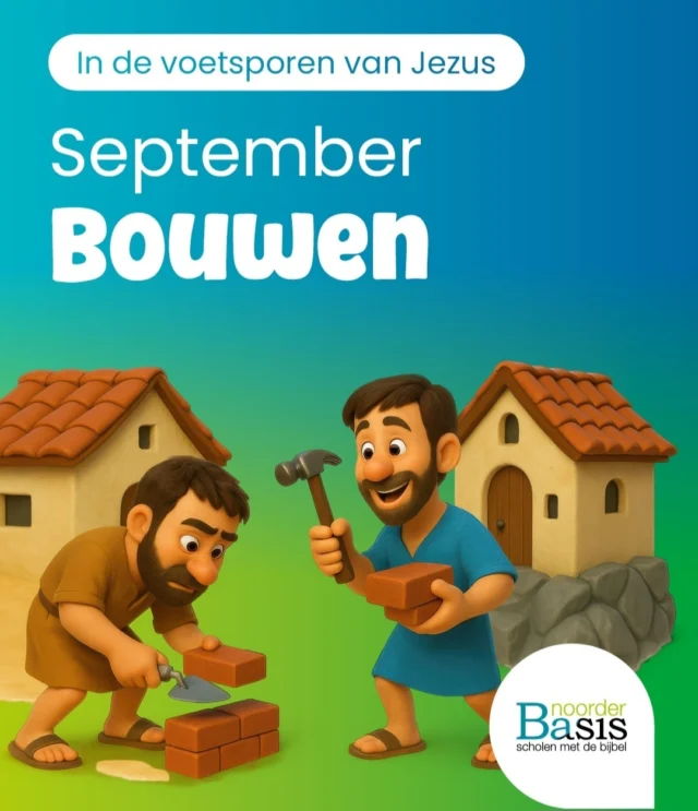 Van harte welkom bij onze maandsluiting op dinsdag 30 september om 14.30! #jaarthema #indevoetsporenvanjezus #maandsluiting #basisschooldeprincenhof #leeuwarden #noorderbasis