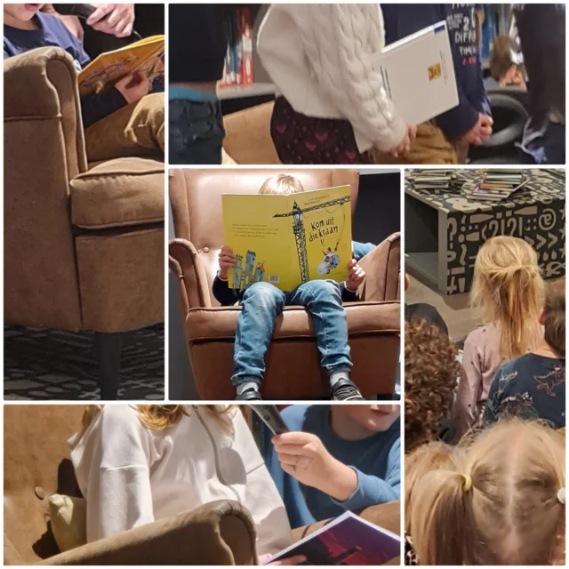 We sloten de kinderboekenweek af met het luisteren naar de winnende voorlezers uit alle groepen en een dans op het plein!#genieten #voorlezen #kinderboekenweek #leesbevordering #basisschooldeprincenhof #leeuwarden #noorderbasis