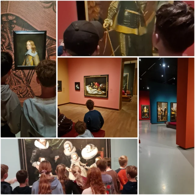 De groepen 7 en 8 gingen vandaag naar het Fries Museum en leerden veel over Wijbrand de Geest en de tijd waarin hij leefde als schilder.#friesmuseumleeuwarden #kunstkade #cultureeluitstapje #basisschooldeprincenhof #leeuwarden #noorderbasis