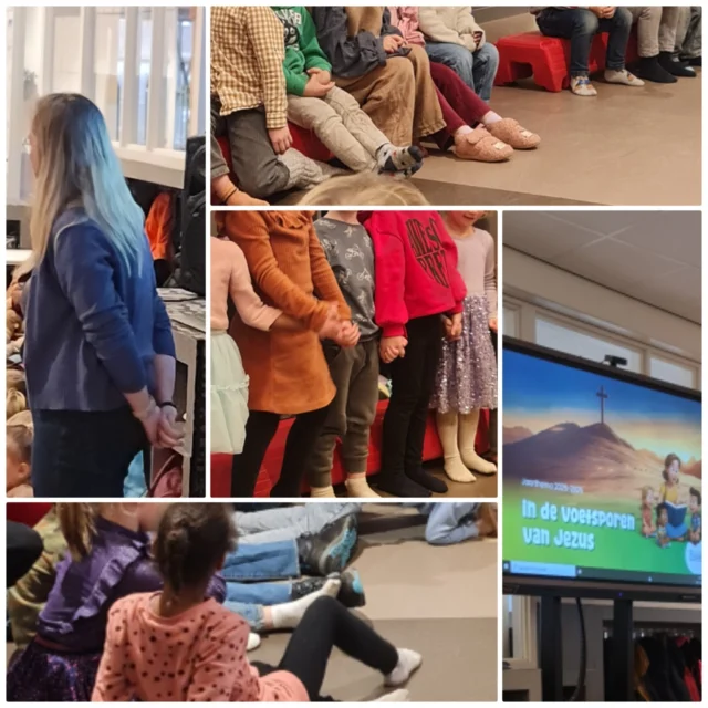 We genoten van de maandsluiting, verzorgd door groep 1/2 en namen afscheid van een lieve juf! Vele jaren mochten we van haar genieten. Bedankt voor alle lessen en liefde die u ons gaf! #afscheid #dagjuf #maandsluiting #jaarthema #indevoetsporenvanjezus basisschooldeprincenhof #leeuwarden #noorderbasis